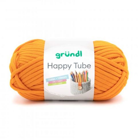 Gründl Wolle Happy Tube Nr.03 orange