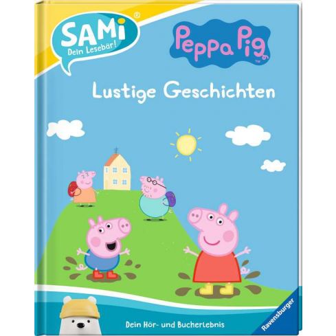 Ravensburger Sami Lesebär Buch Peppa Pig Lustige Geschichten