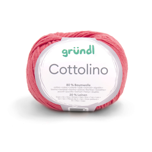 Gründl Wolle Cottolino Nr.06 rot
