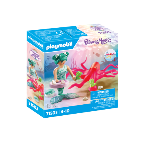 Playmobil Princess Magic Meerjungfrau mit Farbwechselkrake