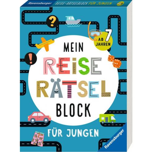Ravensburger Mein Reise-Rätsel-Block für Jungen