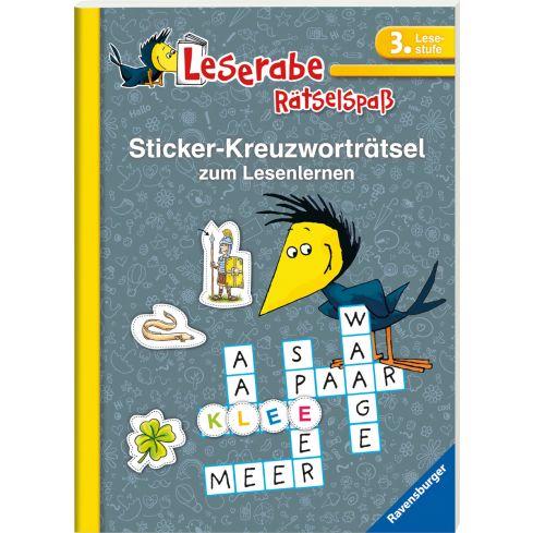 Ravensburger Sticker-Kreuzworträtsel zum Lesenlernen