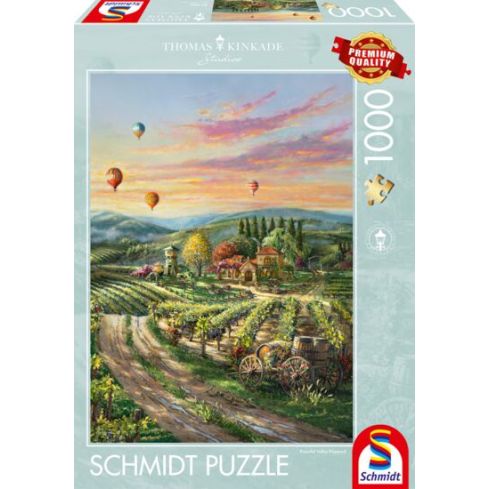 Schmidt Puzzle 1000tlg. Peaceful Valley Vineyard 57366