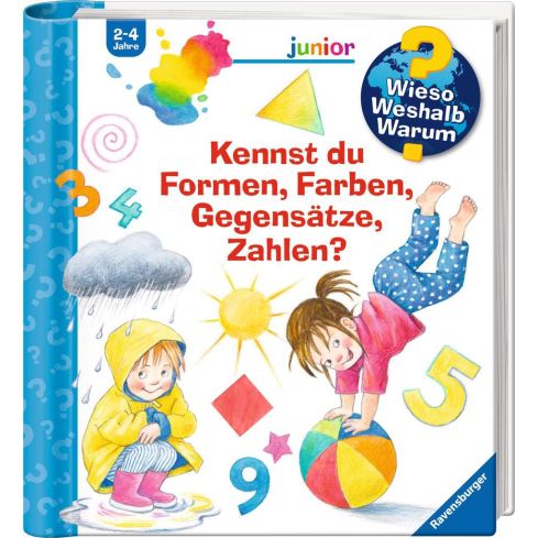 Ravensburger WWW Junior Kennst du Formen,Farben,Gegensätze? 