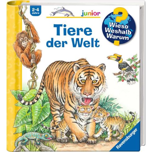 Ravensburger WWW Junior Tiere der Welt