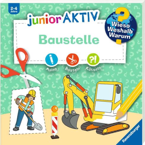 Ravensburger WWW Junior Aktiv - Baustelle
