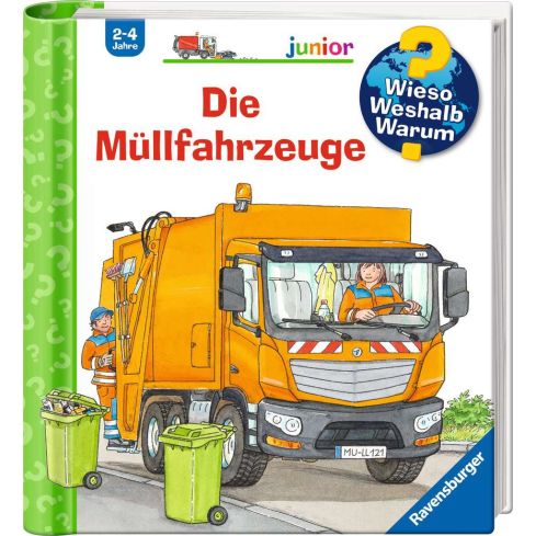Ravensburger WWW Junior Die Müllfahrzeuge