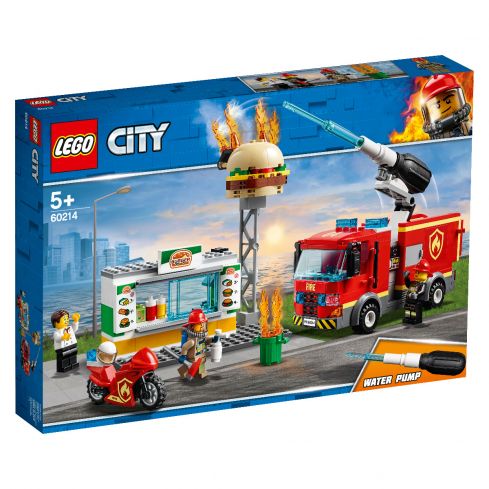 LEGO City Feuerwehreinsatz im Burger-Restaurant 60214