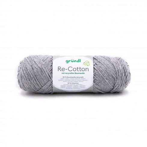 Gründl Wolle Re-Cotton Nr.11 light grey