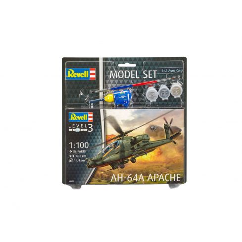 Revell Bausatz Model Set: AH-64A Apache 64985