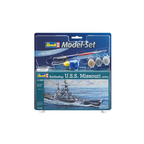 Revell Bausatz Model Set: Battleship U.S.S. Missouri 65128