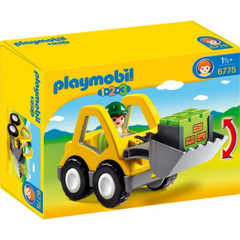 Playmobil 1.2.3 Radlader