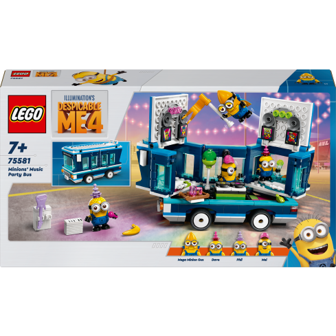 Lego Minions und der Party Bus 75581