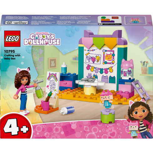 Lego Gabby's Dollhouse Bastelspaß mit Baby Box 10795