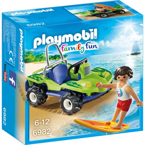 Playmobil Family Fun Surfer mit Strandbuggy 6982