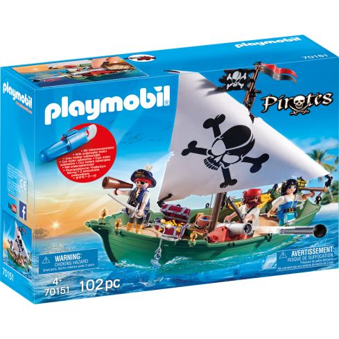 Playmobil Pirates Piratenschiff 70151