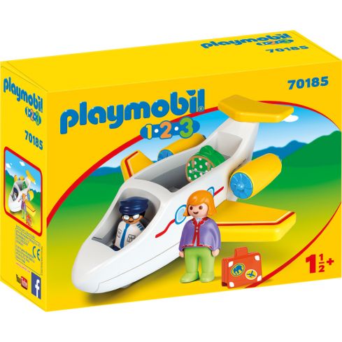 Playmobil 1.2.3 Passagierflugzeug