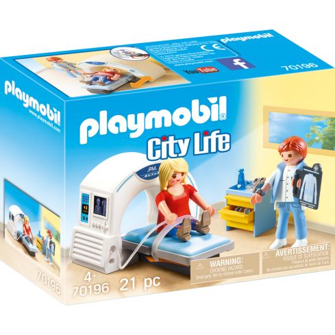 Playmobil City Life Beim Facharzt Radiologe 70196