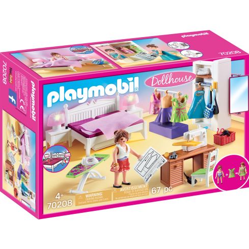 Playmobil Dollhouse Schlafzimmer mit Nähecke