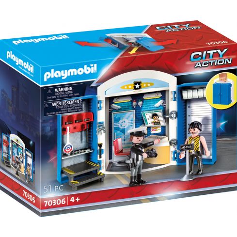 Playmobil City Action Spielbox In der Polizeistaion 70306