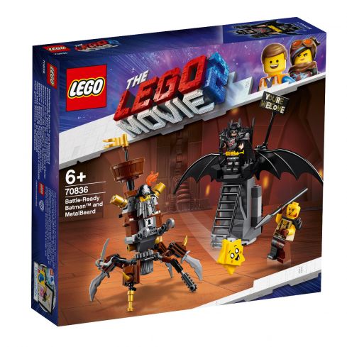 Lego Movie 2 Einsatzbereiter Batman und EisenBart 70836