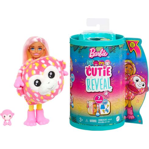 Mattel Barbie Cutie Reveal Chelsea Jungle Serie - Affe HKR14