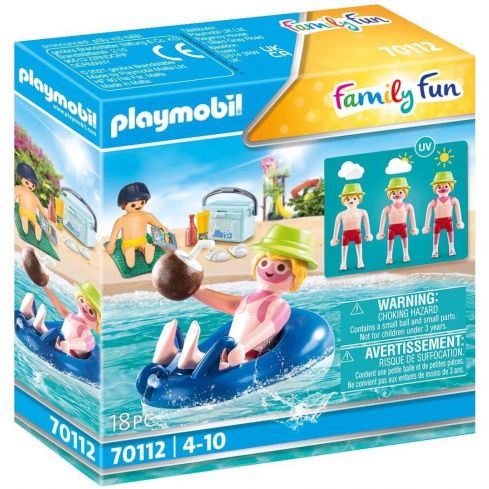 Playmobil Badegast mit Schwimmreifen 70112