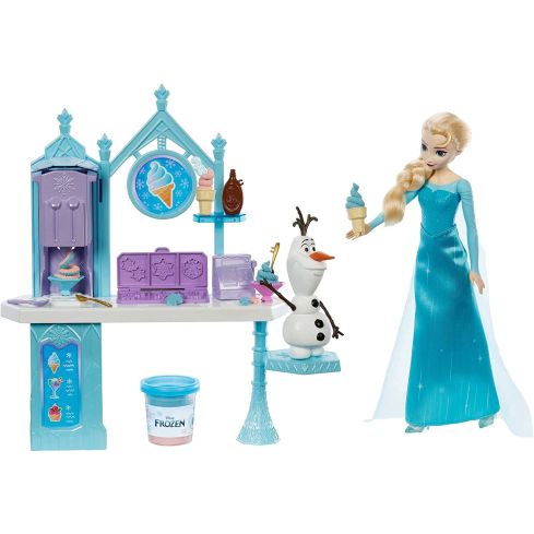 Mattel Disney Frozen Elsa & Olaf Icecream Playset HMJ48
