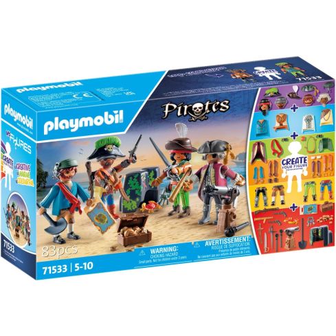 Playmobil Pirates My Figures: Piraten 71533