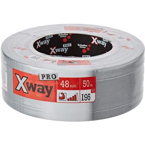 X-Way Pro Gewebeband 48mmx50m silber