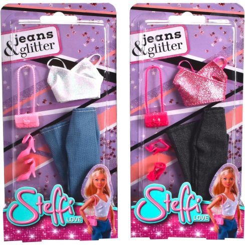 Steffi Love Jeans & Glitter 2-fach sortiert