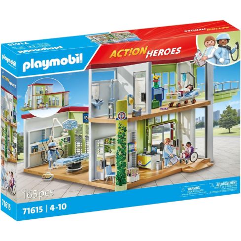 Playmobil Action Heroes Modernes Krankenhaus 71615