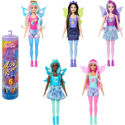 Mattel Barbie Color Reveal Rainbow Galaxy Series HJX61