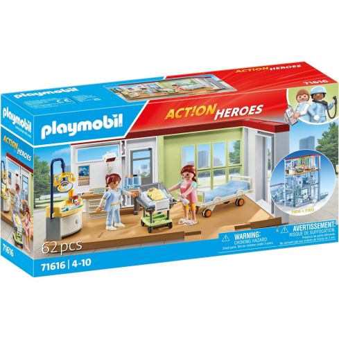 Playmobil Action Heroes Entbindungsstation 71616