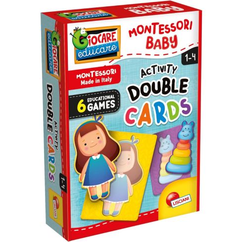Lisciani Montessori Baby - Aktivität Doppelkarten 100620 