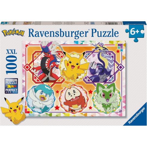 Ravensburger Kinderpuzzle 100tlg. XXL Karmesin und Purpur