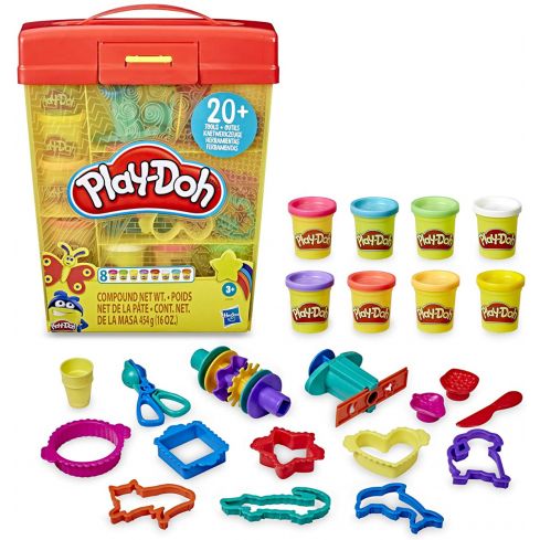 Hasbro Play-Doh Großes Knetset mit Aufbewahrungsbox