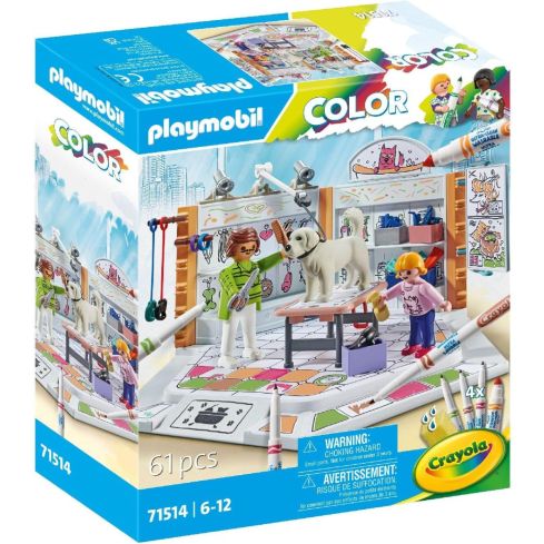 Playmobil Color Hundesalon 71514