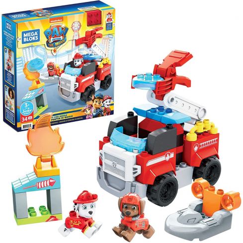 Mattel Mega Bloks Paw Patrol Feuerwehr Spielset GYJ01