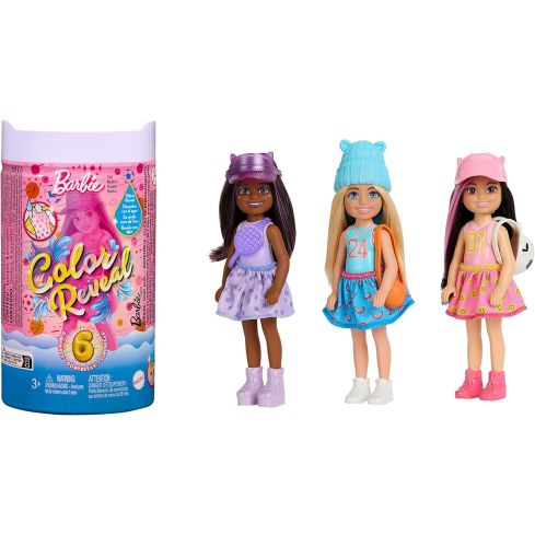 Mattel Barbie Color Reveal  Chelsea Sporty Series HKT85