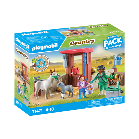 Playmobil Country Tierarzteinsatz bei den Eseln 71471