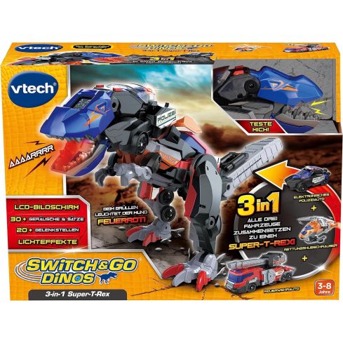 Vtech Switch & Go Dinos - 3-in-1 Super T-Rex 80-549504