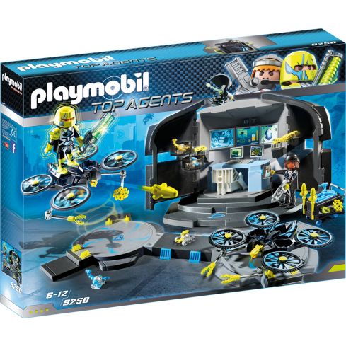Playmobil Top Agents Dr. Drone's Command Center 9250