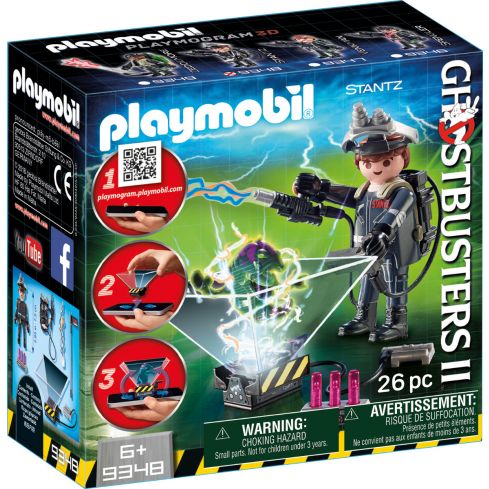 Playmobil Ghostbusters Geisterjäger Raymond Stantz 9348