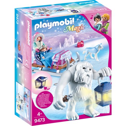 Playmobil Magic Schneetroll mit Schlitten 9473