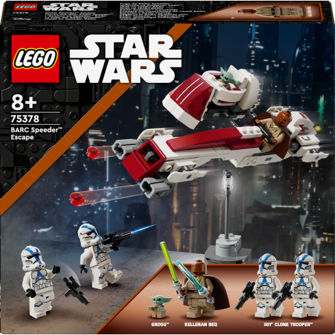 Lego Star Wars Flucht mit dem BARC Speeder 75378    
