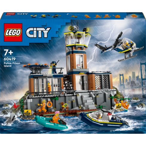 Lego City Police Polizeistation auf der Gefängnisinsel 60419