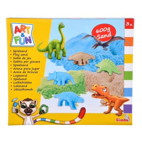 Simba Art & Fun Spielsand Set Dinosaurier