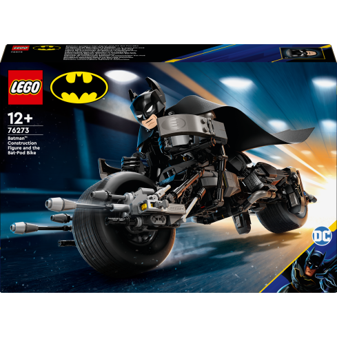 Lego Super Heroes Batman Baufigur mit dem Batpod 76273