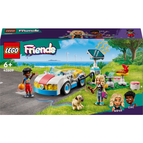 Lego Friends E-Auto mit Ladestation 42609